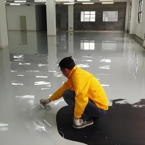江门防腐防静电地坪,防腐防静电自流平地坪